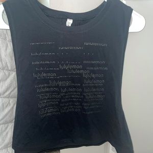 Lululemon crop tank top